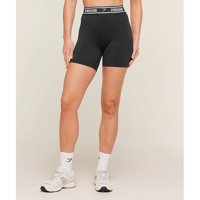 WAISTBAND LOGO SHORTS
