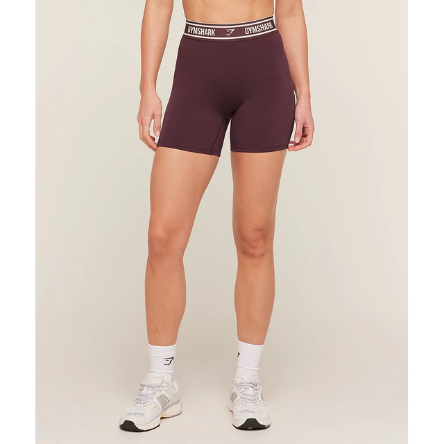 WAISTBAND LOGO SHORTS