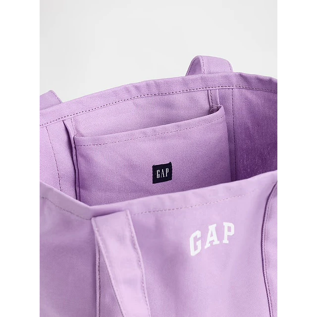 Mini Gap Logo Tote Bag Purple Plum