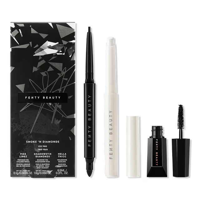Limited Edition Midnight Diamonds Smoke 'n Diamonds Eye Trio