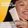 Daily UV Invisible Korean Sunscreen Lotion SPF 50+ PA++++ for Face & Body