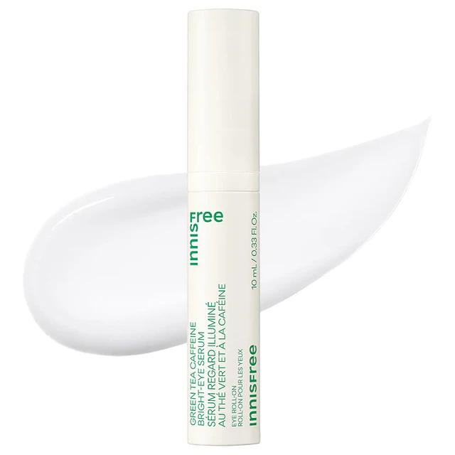 Green Tea Caffeine Korean Eye Serum For Hydration & Puffiness