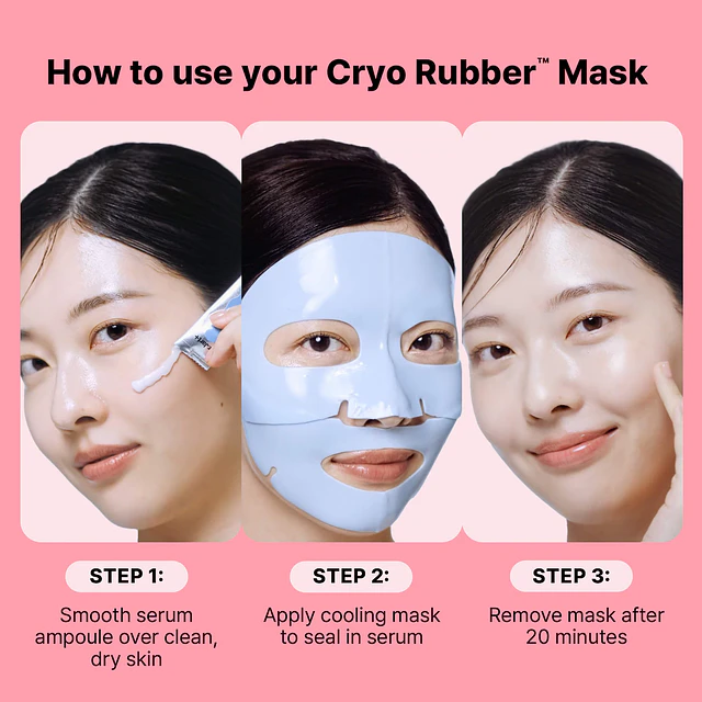 Cryo Rubber™ Firming Peptide Face Mask