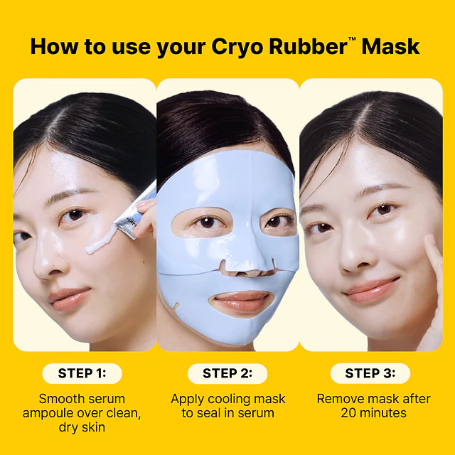 Cryo Rubber™ Brightening Face Mask with Niacinamide
