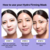 Hydro Firming Korean Face Mask with Hydrolyzed Collagen