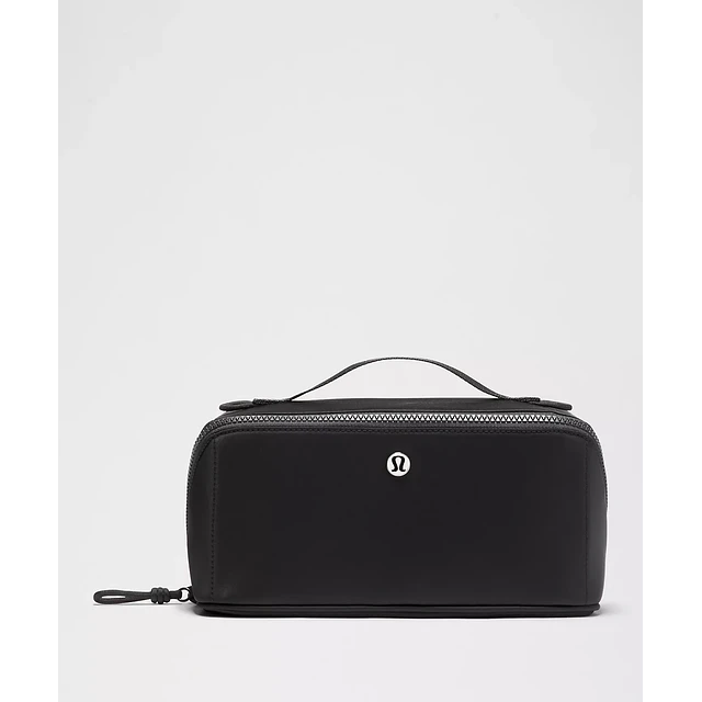 Open-Flat Toiletry Bag