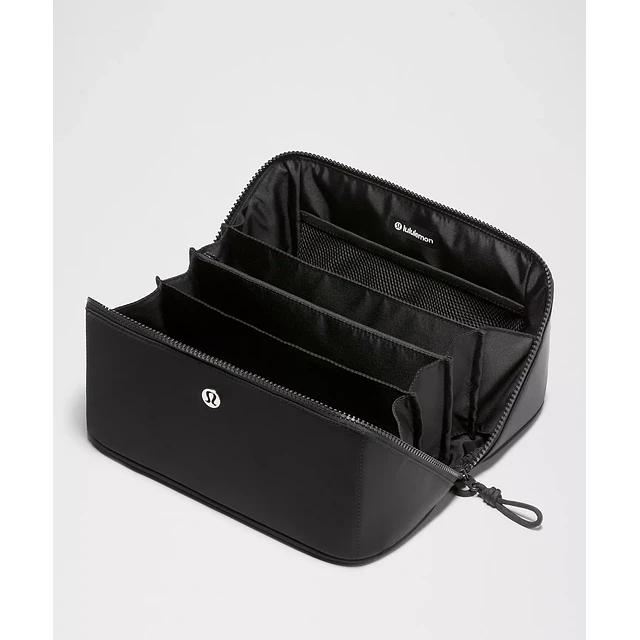 Open-Flat Toiletry Bag