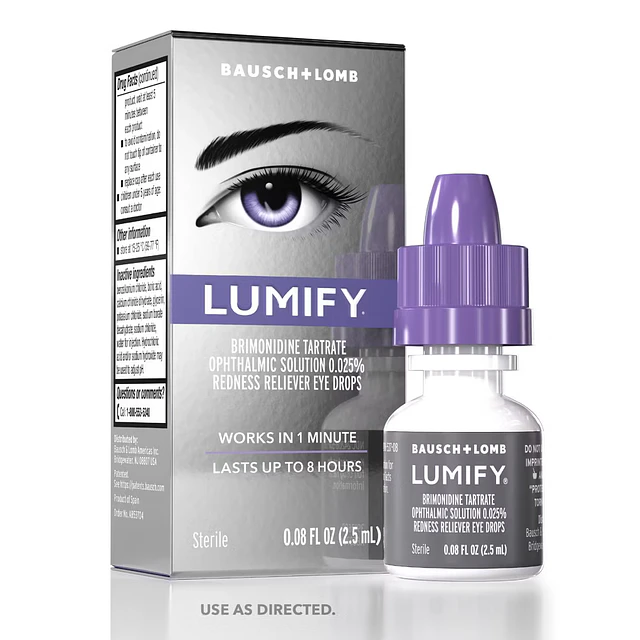 Lumify Eye Drops for Redness Relief