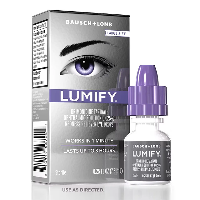 Lumify Eye Drops for Redness Relief