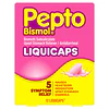 Pepto 5 Symptom Stomach Relief Liquicaps
