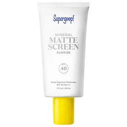 100% Mineral Mattescreen Sunscreen SPF 40 Sunrise
