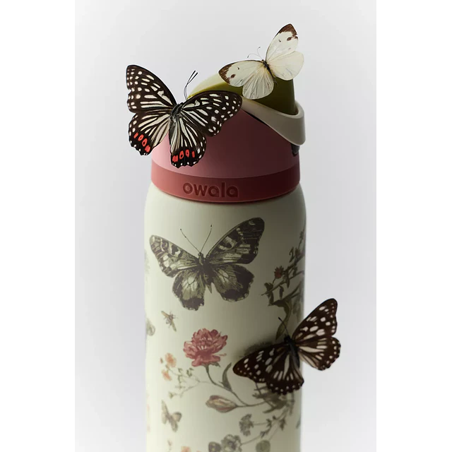 Boho Butterfly FreeSip 32 oz Water Bottle
