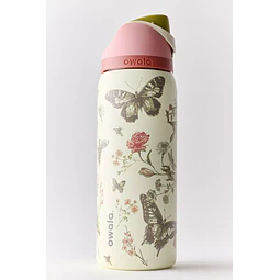 Boho Butterfly FreeSip 32 oz Water Bottle