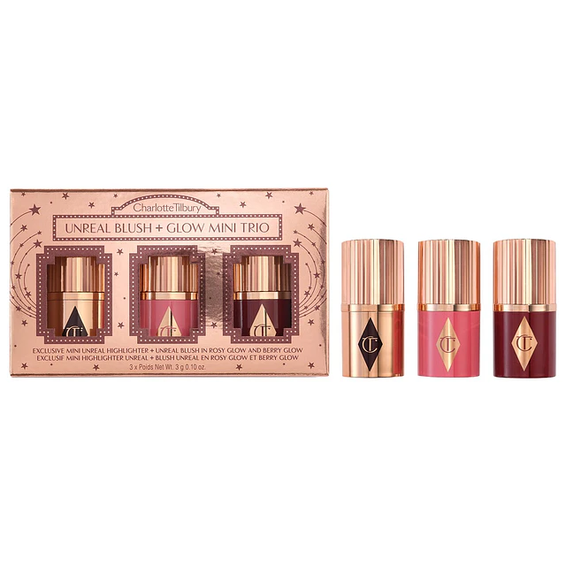Mini Unreal Blush + Glow Trio