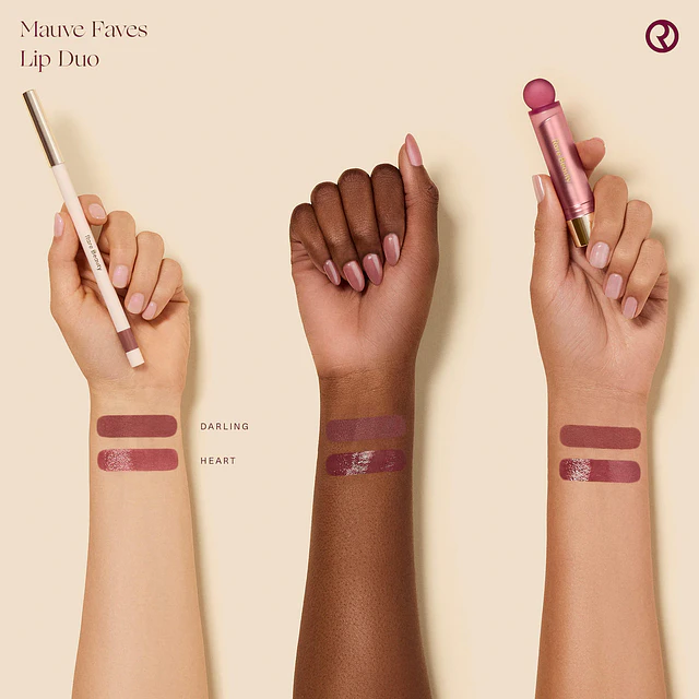 Mauve Faves Lip Duo Makeup Gift Set
