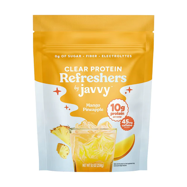 Javvy Mango Pineapple Clear Protein Refreshers 
