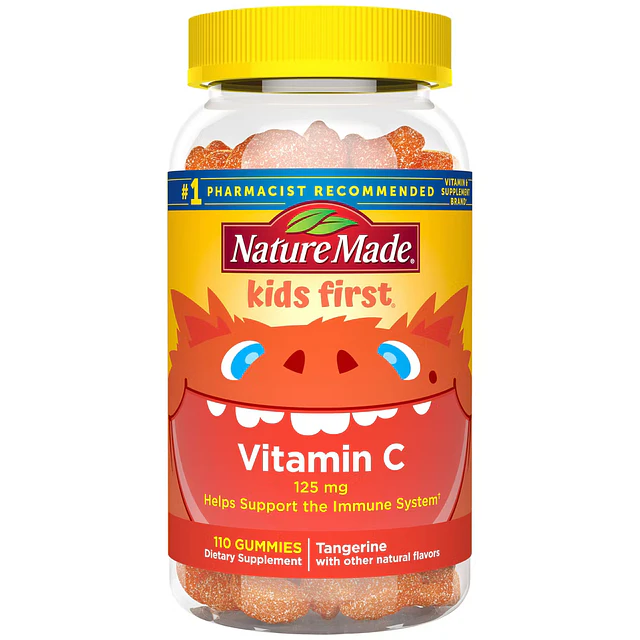 Kids First Vitamin C Gummies for Immune Support