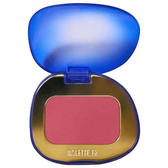 PLUME BLUSH Feather Matte Cream-to-Powder Cheek Melt Rose Fume