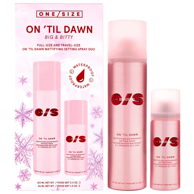 On 'Til Dawn Mattifying Waterproof Setting Spray Big & Bitty