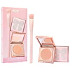 face card never declines cc full coverage undereye corrector & brush set