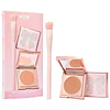 face card never declines cc full coverage undereye corrector & brush set