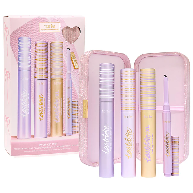 eyes on me tartelette mascara & liner clutch