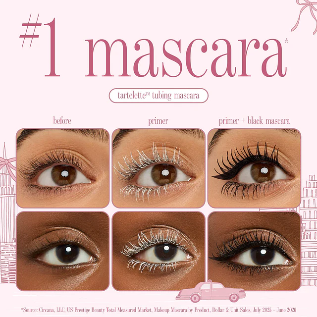 eyes on me tartelette mascara & liner clutch