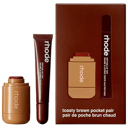 Pocket Pair Limited Edition Lip + Cheek Set toasted teddy + espresso