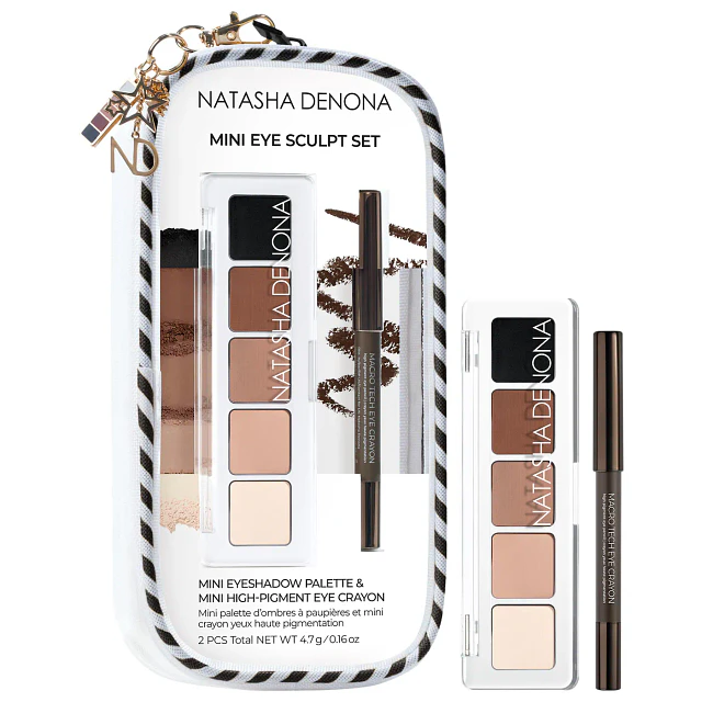 Mini Eye Sculpt Eyeshadow Palette & Eye Crayon Pencil Duo Makeup Gift Set