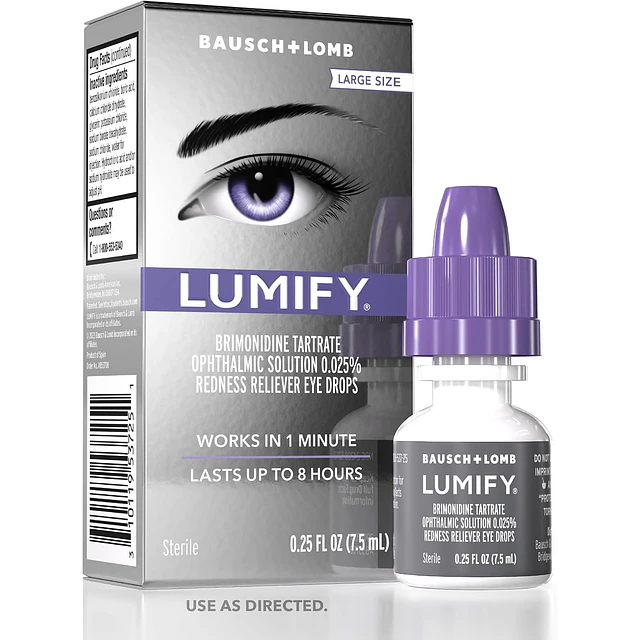 Lumify Eye Drops for Redness Relief