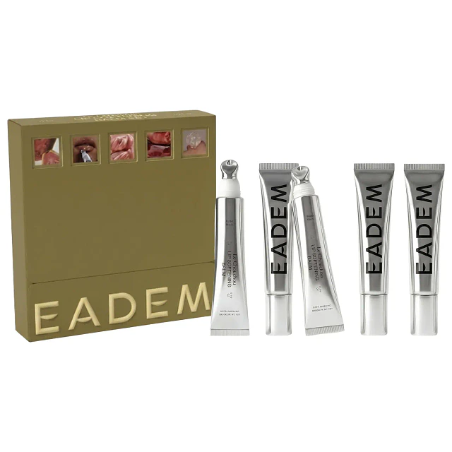 Le Chouchou Bisous Set Peptides Nourishing + Softening Lip Balm Gift Set