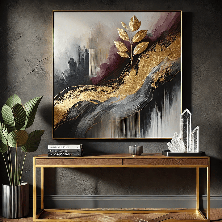 Golden Horizon Wall Art 1