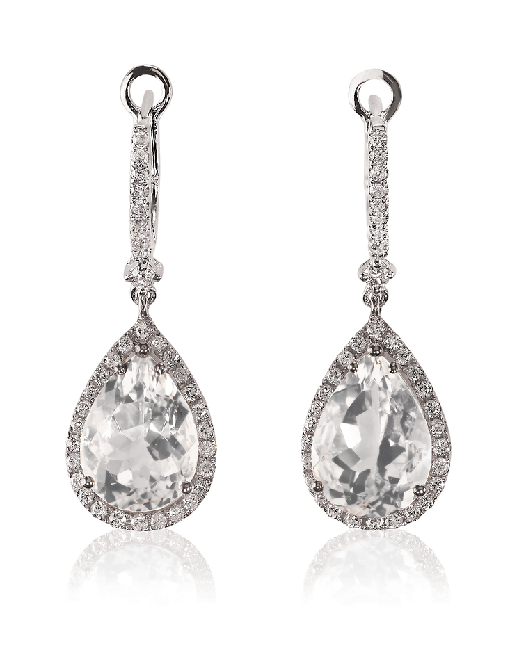 Diamond Drop Earrings 2