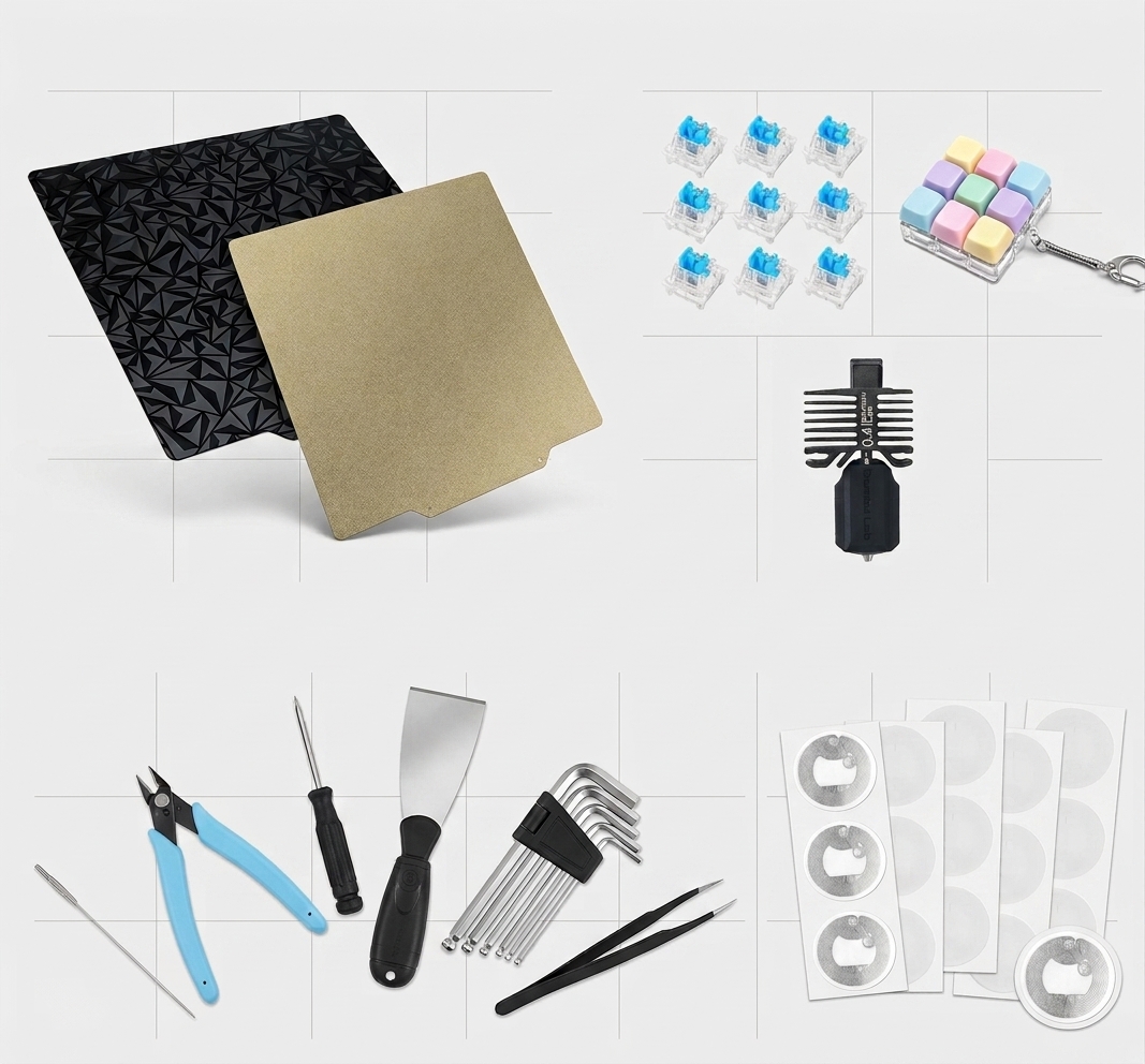 Componentes y accesorios 3D