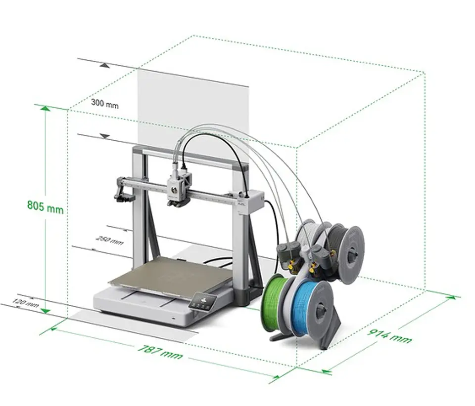 Impresora 3D FDM Bambu Lab A2L Combo AMS Lite 3