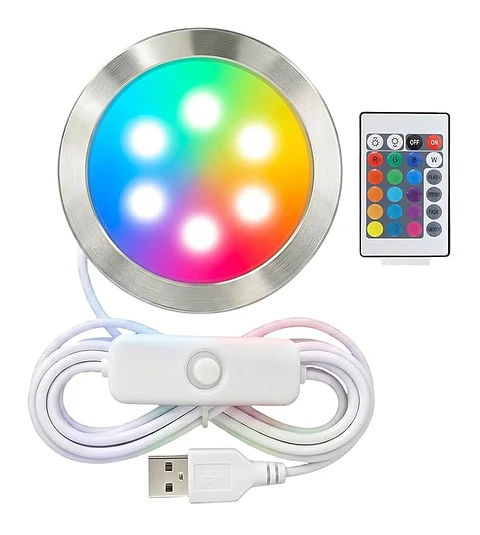 Lámpara LED MH001-RGB Multicolor para proyectos en impresión 3D