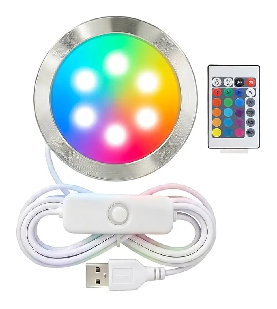 Lámpara LED MH001-RGB Multicolor para proyectos en impresión 3D 1