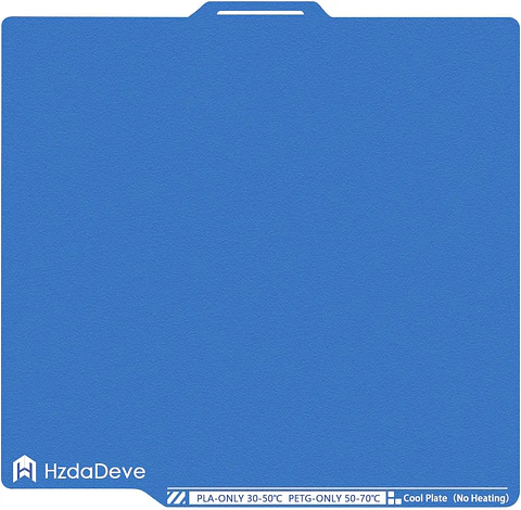 Cama Fría PEI Doble Cara 257.5x257.5mm para Bambu Lab X2D/P1S/P1P/A1/X1C