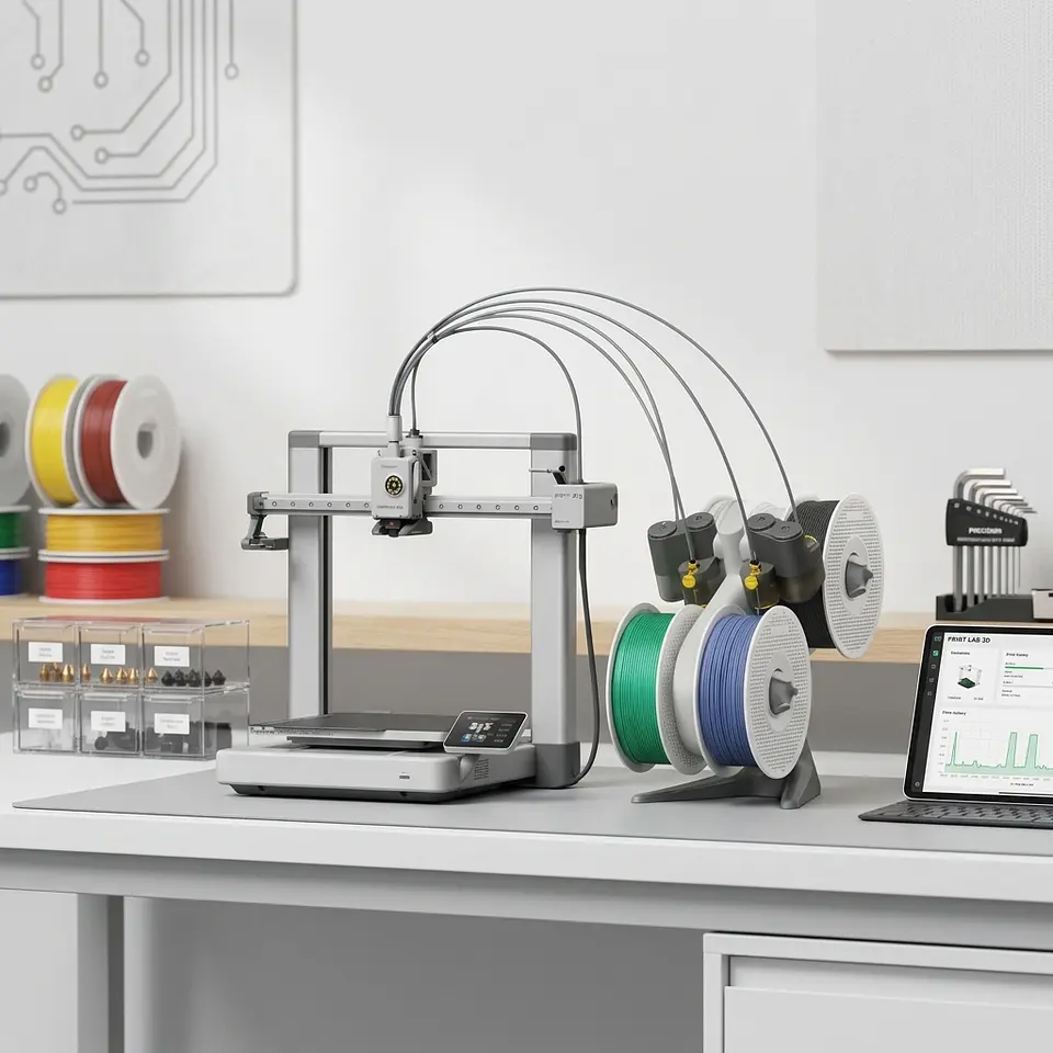 Impresora 3D Bambu Lab A1 Combo con AMS Lite 1