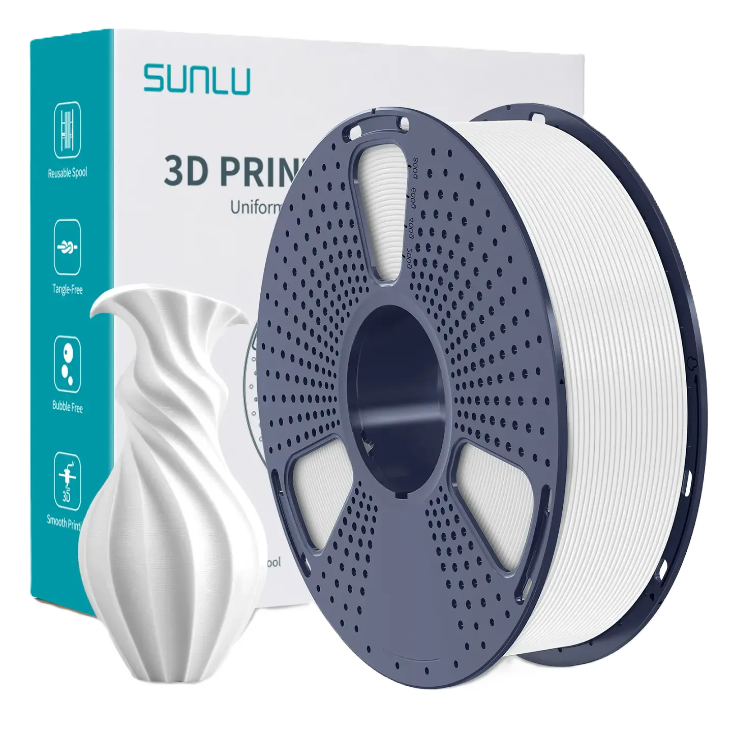Filamento PLA SUNLU 1.75mm 1kg 5