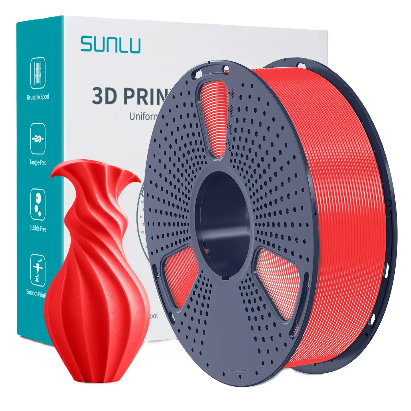 Filamento PLA SUNLU 1.75mm 1kg 6