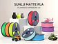 Filamento PLA Matte SUNLU 1.75mm 1kg - Miniatura 1