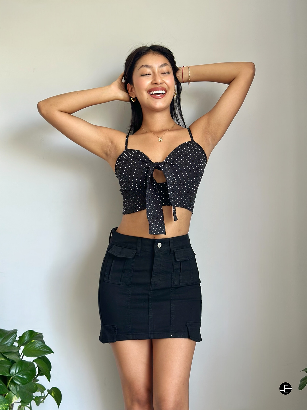 Mini Falda - Negro 1