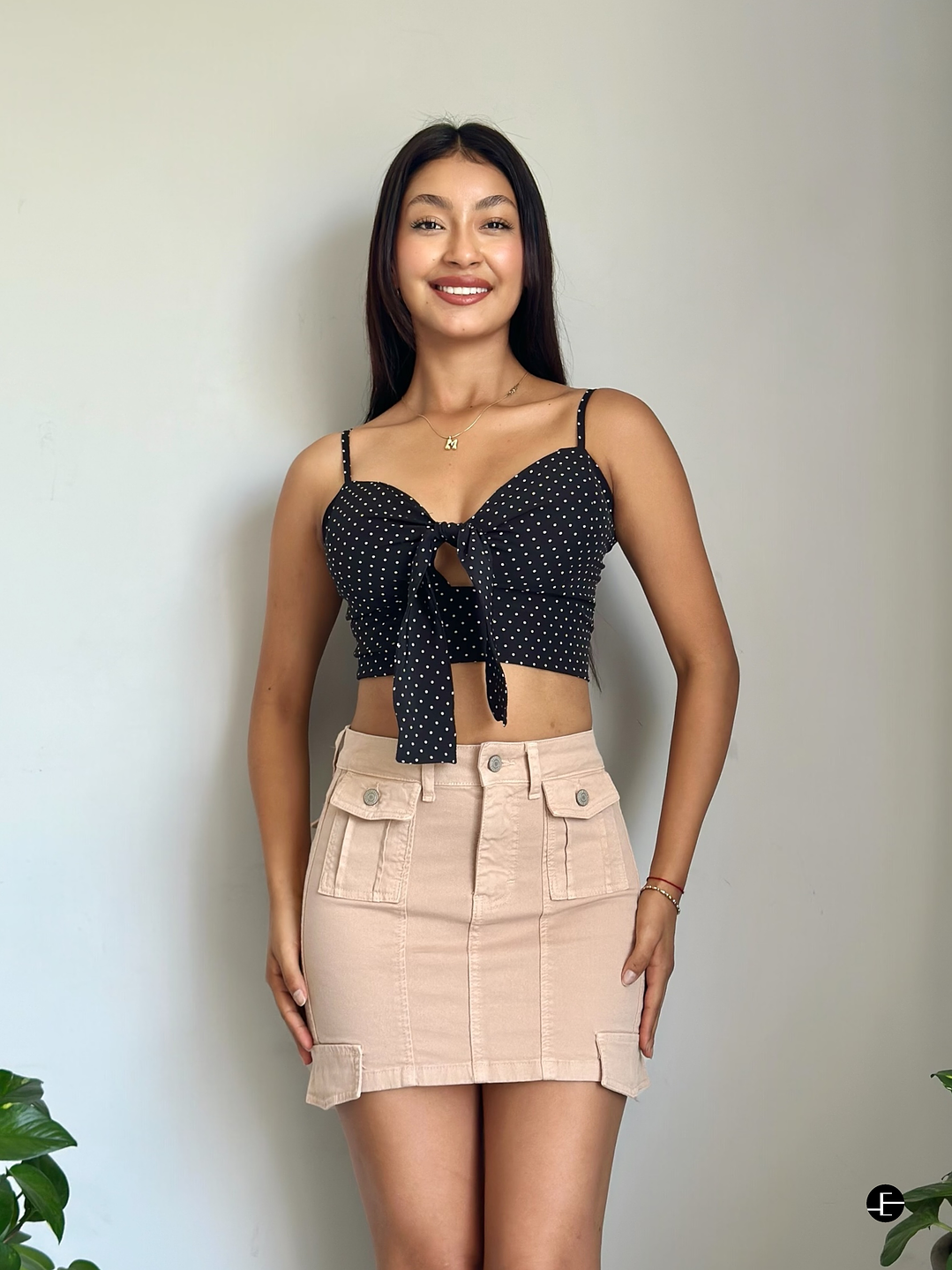 Mini Falda - Beige 1