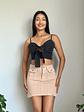 Mini Falda - Beige - Miniatura 1