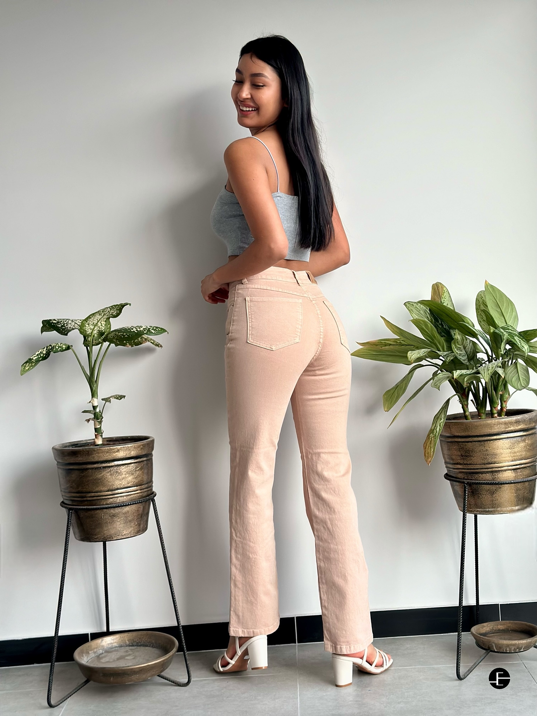 Pantalón Baggy - Beige  2