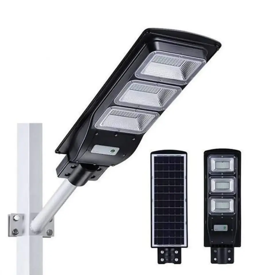 LAMPARA CON PANEL SOLAR 1