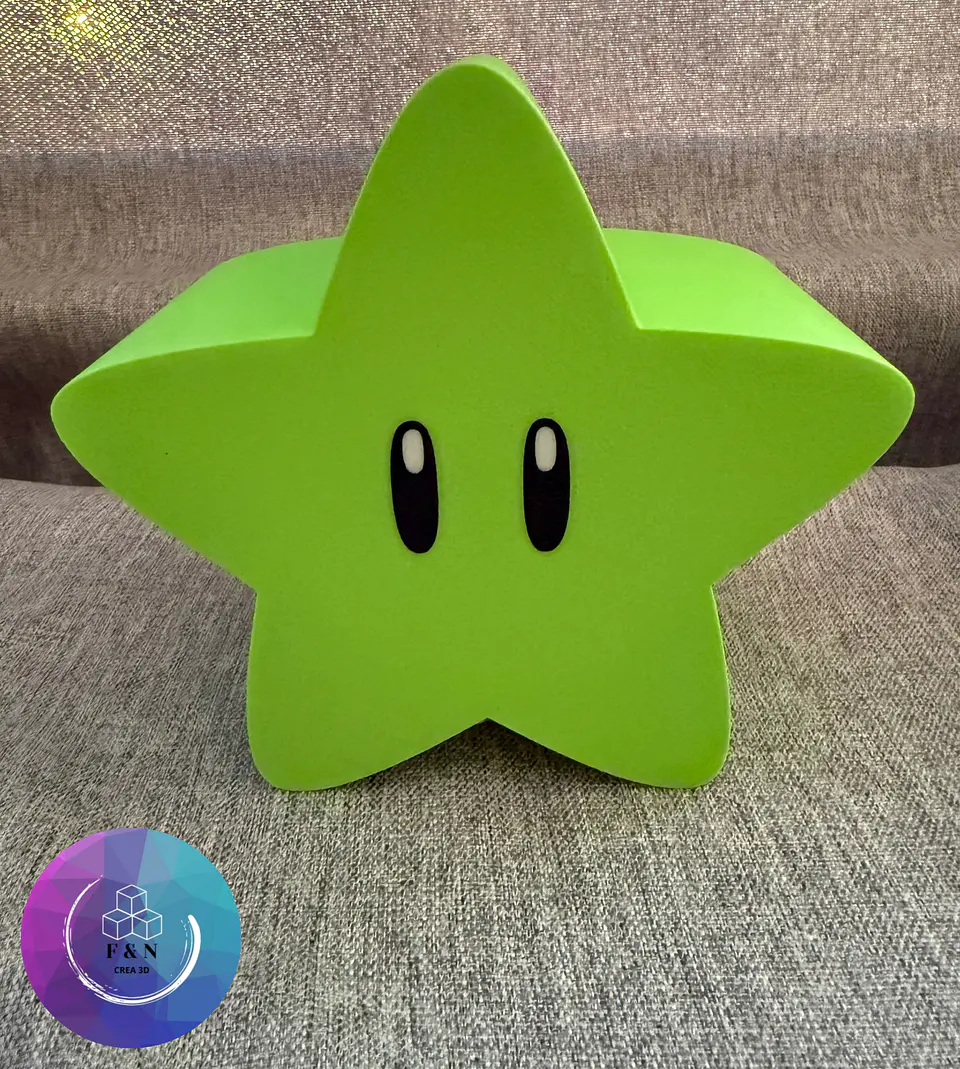 Alcancía Estrella Mario Bros 1