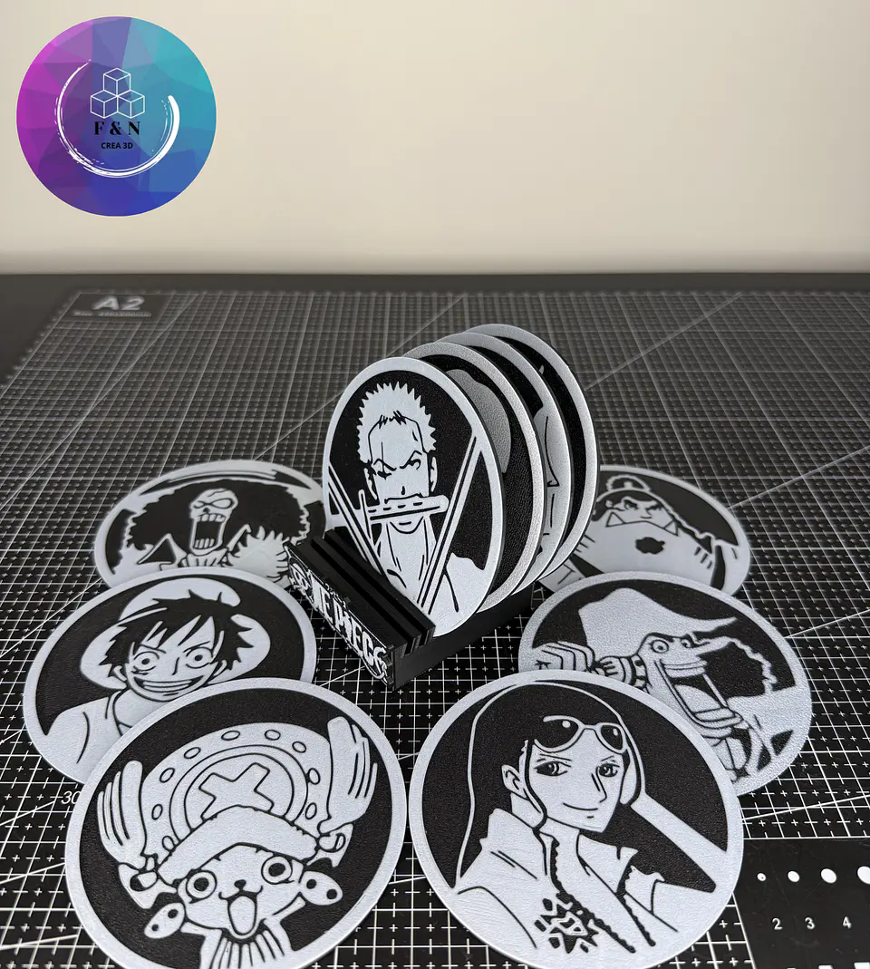 Posavasos One Piece 2