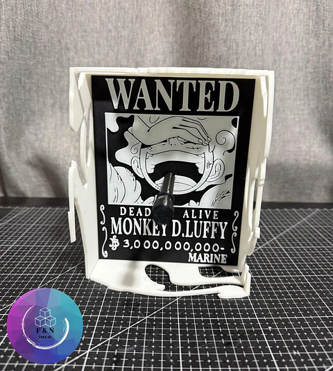 Lámpara de Proyección de Sombra – Luffy (One Piece)